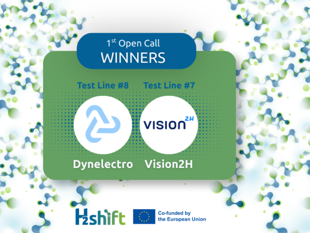 The winners of the first H2SHIFT Open Call